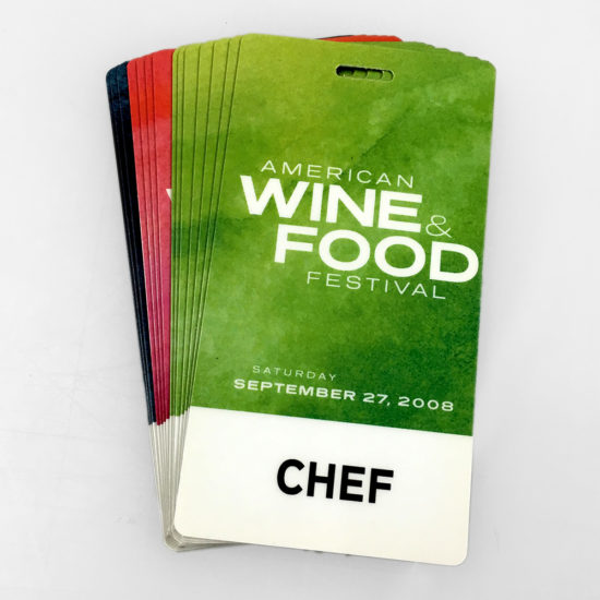 WINE & FOOD FESTIVAL PASSES