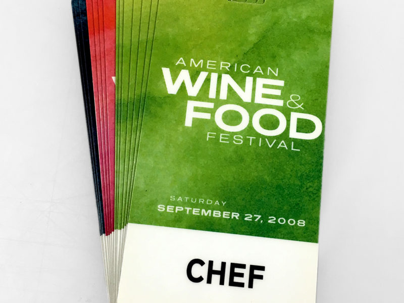 WINE & FOOD FESTIVAL PASSES